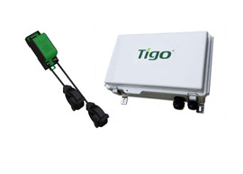 Tigo Dual Core RSS Transmitter (200A), Din Rail, 120/240VAC PS, Outdoor Enclosure