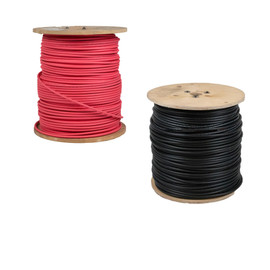 1000ft 10 AWG Copper PV Wire | Black and Red