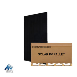 17.05kW Aptos 550W Bifacial Solar Panels (Black) | Up to 688W with Bifacial Gain |DNA-144-BF10-550W-DG | Full Pallet (31 Panels) 17.05kW Total