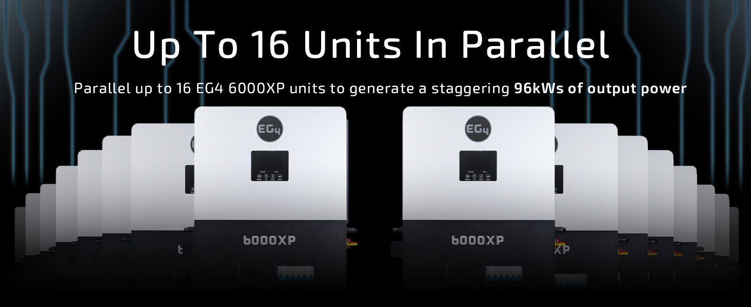 EG4 6000XP Split-Phase Off Grid Inverter