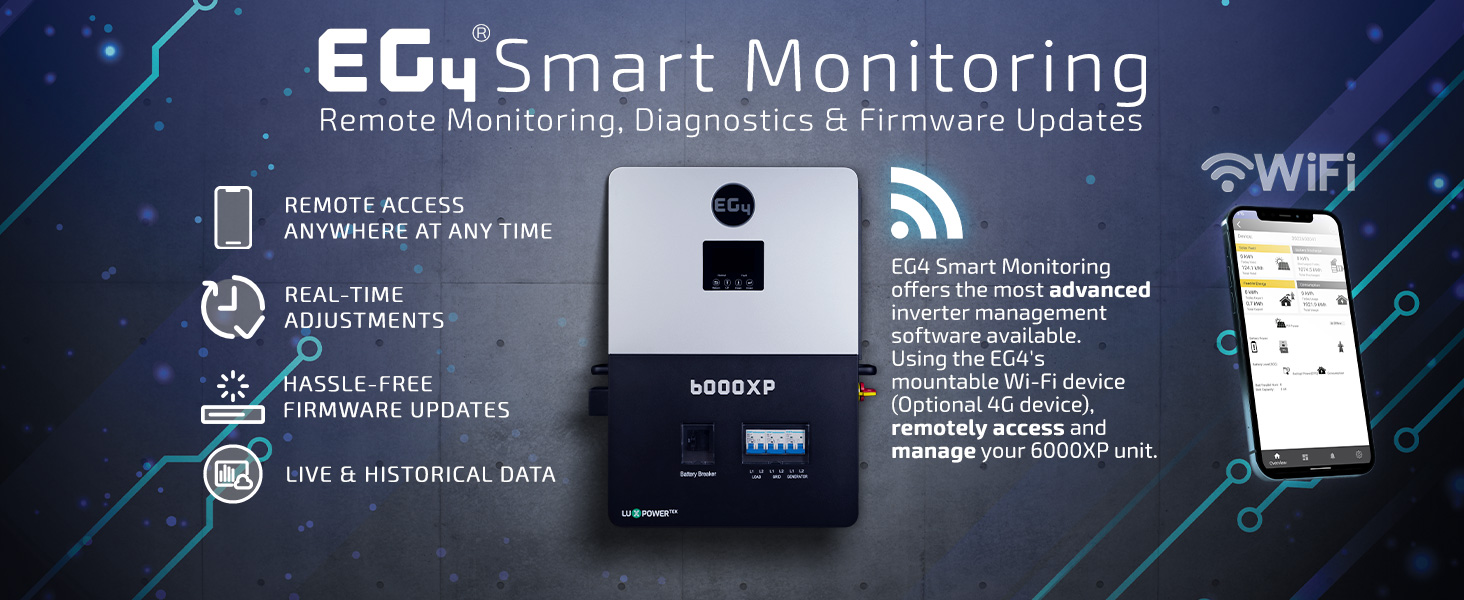 EG4 6000XP Split-Phase Off Grid Inverter