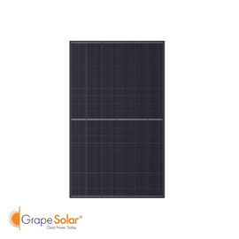 Grape Solar 370W 24V Mono Solar Panel (Black) | GS-M120-370W-FAB1