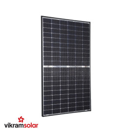 Vikram Prexos 375W Solar Panel | Black Frame 120 half-cell