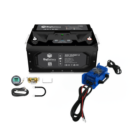 BigBattery | 24V HUSKY 2 Bundle | LiFePO4 Battery 5.12KwH 200Ah | For Golf Carts, Utility Vehicles, RVs & Camper Vans [BNDL-B0016]