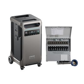 Anker SOLIX F3800 + Home Backup Kit (Transfer switch)