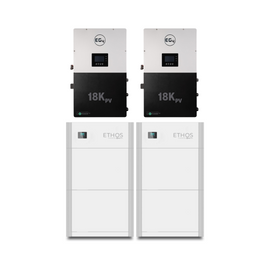 BigBattery | Ethos Battery EG4-18Kpv Bundle - Outdoor Energy System | 12kW Output w/ 20.4kWh to 61.4kWh [BNDL-B0005]